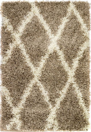 Trans Ocean Rio Diamonds Beige Area Rug Mirror by Liora Manne Main Image