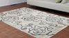 Trans Ocean Andes Floral Vine Cream Area Rug by Liora Manne  Feature