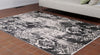 Trans Ocean Calais Damask Charcoal Area Rug by Liora Manne  Feature