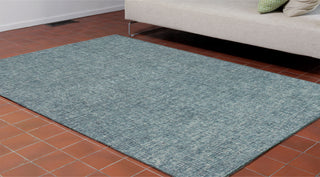 Trans Ocean Savannah Fantasy Blue Area Rug Mirror by Liora Manne 