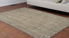 Trans Ocean Terra Squares Natural Area Rug Mirror by Liora Manne 