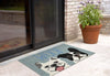 Trans Ocean Frontporch Le Woof Blue Area Rug by Liora Manne  Feature