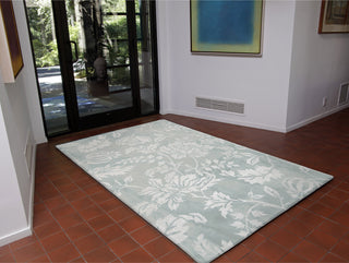 Trans Ocean Jadu Floral Aqua Area Rug by Liora Manne 