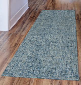 Trans Ocean Savannah Fantasy Blue Area Rug Mirror by Liora Manne 