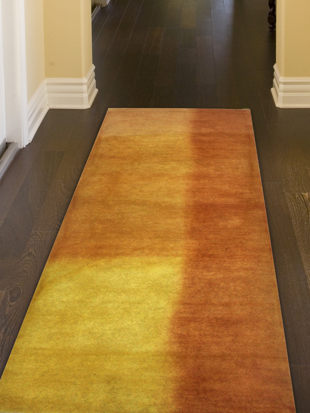 Trans Ocean Piazza Watercolors Orange Area Rug by Liora Manne