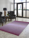 Trans Ocean Ombre Horizon Purple Area Rug by Liora Manne Room Scene Feature