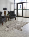 Trans Ocean Seville Zebra Natural Area Rug Room Scene