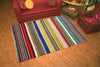 Trans Ocean Inca Stripes Red Area Rug by Liora Manne Room Scene Feature
