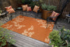 Trans Ocean Terrace Vine Rust Area Rug by Liora Manne Room Scene Feature