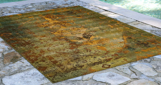 Trans Ocean Marina Kermin Green Area Rug by Liora Manne  Feature