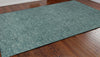 Trans Ocean Savannah Fantasy Teal Area Rug Mirror by Liora Manne 