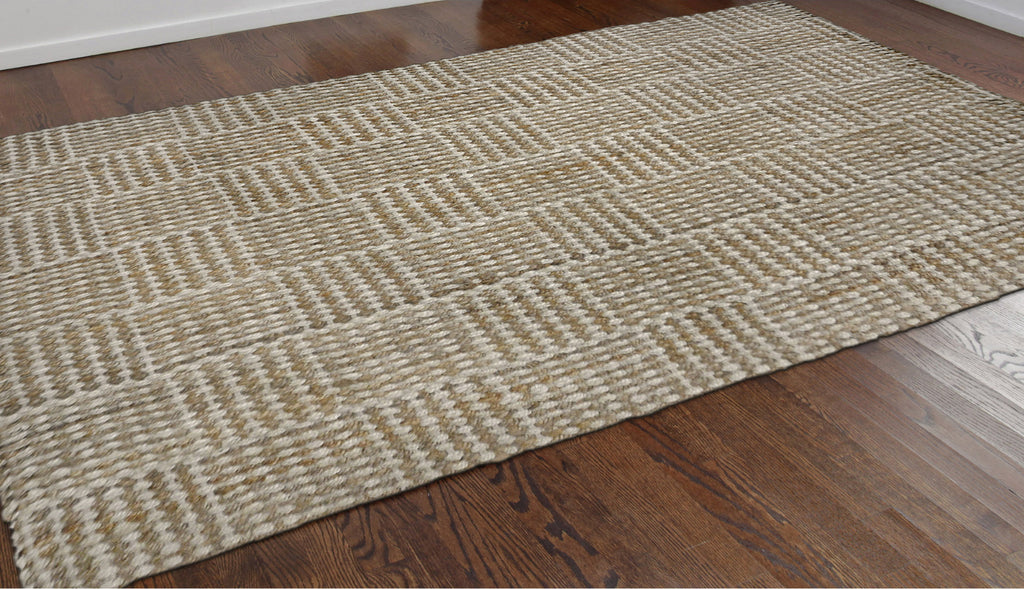 Trans Ocean Terra Squares Natural Area Rug by Liora Manne  Feature