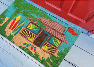 Trans Ocean Natura Tiki Hut Multi by Liora Manne  Feature