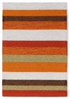 Trans Ocean Ravella Stripe Orange Area Rug 2' 0'' X 3' 0''