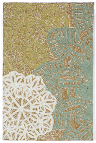 Trans Ocean Ravella Crochet Natural Area Rug Main