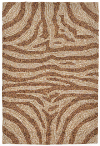 Trans Ocean Ravella Zebra Brown Area Rug Main