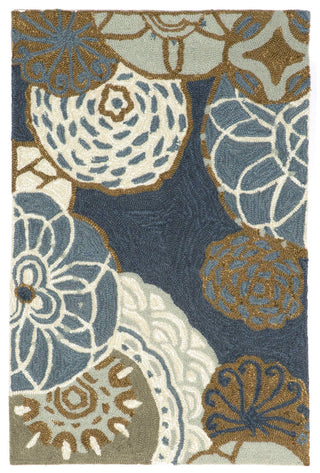 Trans Ocean Ravella Disco Blue Area Rug Main