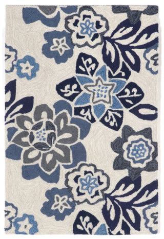 Trans Ocean Ravella Floral Blue Area Rug Main