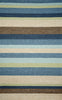 Trans Ocean Ravella Stripe Blue Area Rug 5' 0'' X 7' 6''