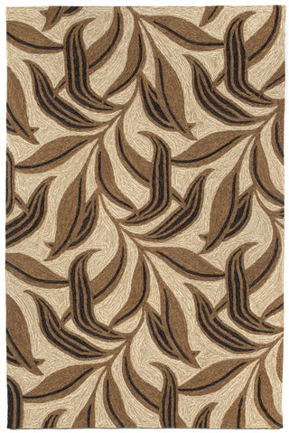 Trans Ocean Ravella Leaf Natural Area Rug 5' 0'' X 7' 6''