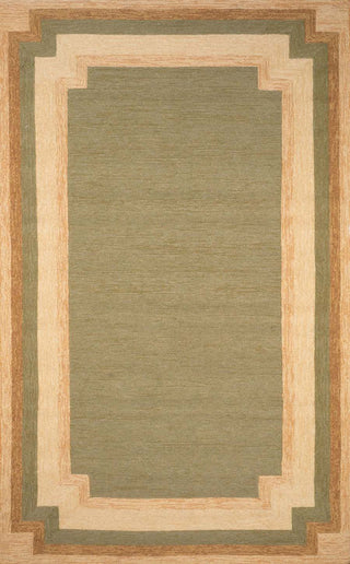 Trans Ocean Ravella Border Green Area Rug main image