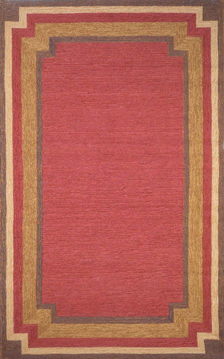 Trans Ocean Ravella Border Red Area Rug main image