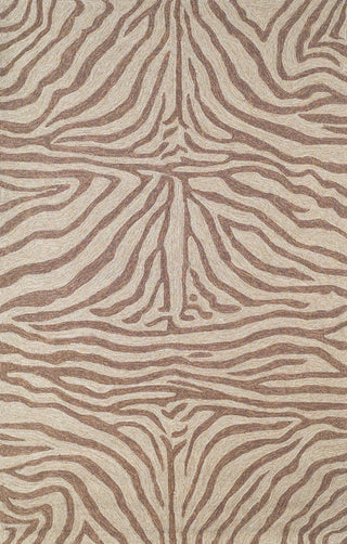 Trans Ocean Ravella Zebra Brown Area Rug main image