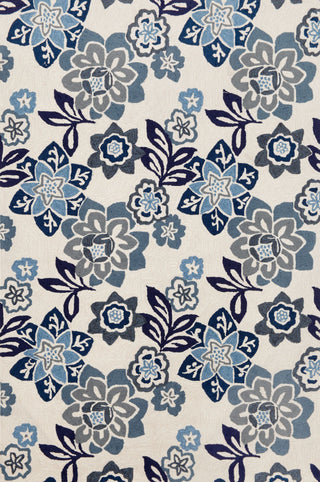 Trans Ocean Ravella Floral Blue Area Rug main image