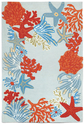 Trans Ocean Ravella Scene Blue Area Rug by Liora Manne main image