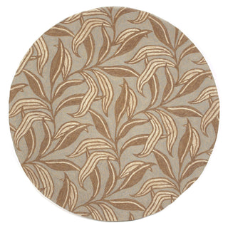 Trans Ocean Ravella Leaf Blue Area Rug Main