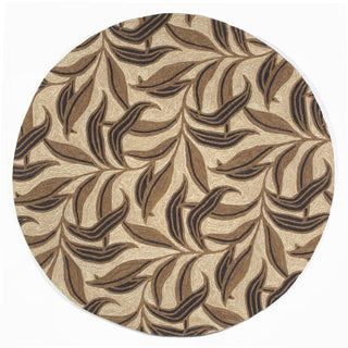 Trans Ocean Ravella Leaf Natural Area Rug Main