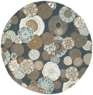 Trans Ocean Ravella Disco Blue Area Rug Main