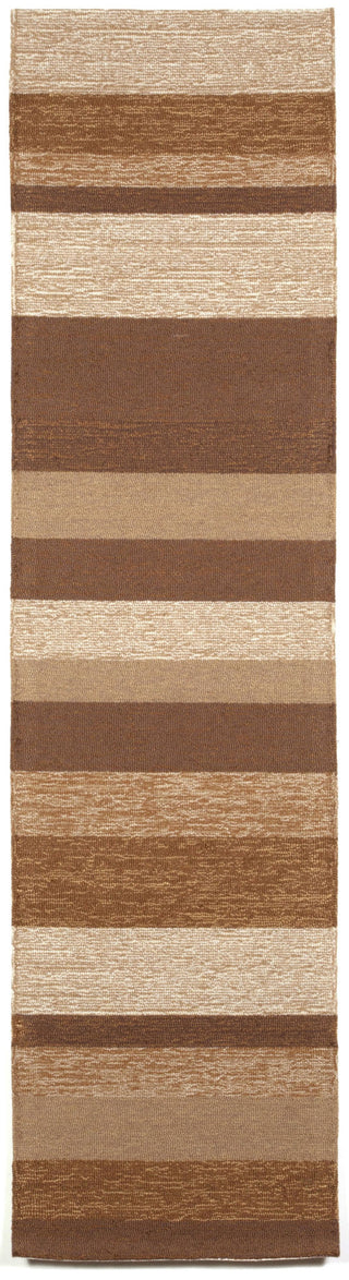 Trans Ocean Ravella Stripe Beige Area Rug Main