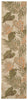 Trans Ocean Ravella Tropical Leaf Natural Area Rug 2'0'' X 8'0'' Runner