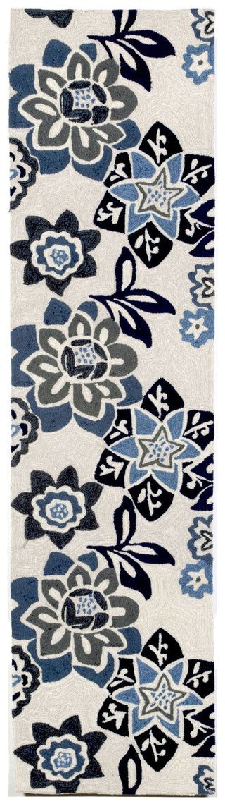 Trans Ocean Ravella Floral Blue Area Rug Main