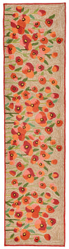 Trans Ocean Ravella Poppies Red Area Rug by Liora Manne