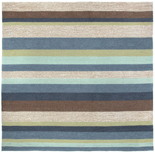 Trans Ocean Ravella Stripe Blue Area Rug Main