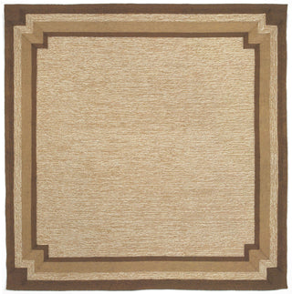 Trans Ocean Ravella Border Natural Area Rug Main