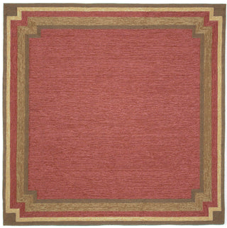 Trans Ocean Ravella Border Red Area Rug Main