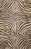 Trans Ocean Seville Zebra Natural Area Rug 5' 0'' X 8' 0''