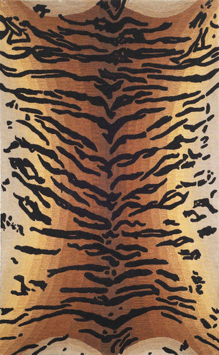 Trans Ocean Seville Tiger Brown Area Rug main image