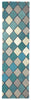 Trans Ocean Seville Diamond Blue Area Rug Main