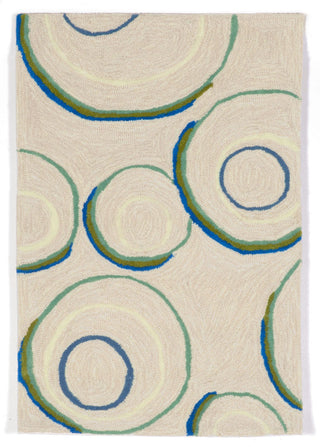 Trans Ocean Spello Hoops Natural Area Rug Main