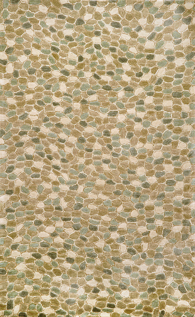 Trans Ocean Spello Pebbles Blue Area Rug main image