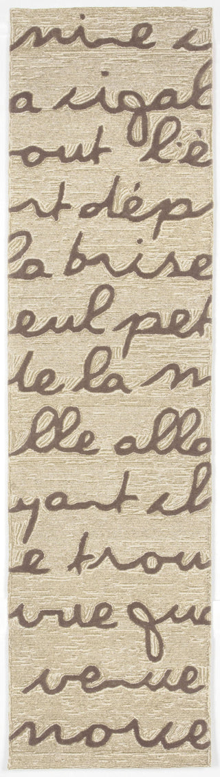 Trans Ocean Spello Poem Natural Area Rug Main