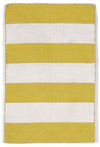 Trans Ocean Sorrento Rugby Stripe Yellow Area Rug 2' 0'' X 3' 0''