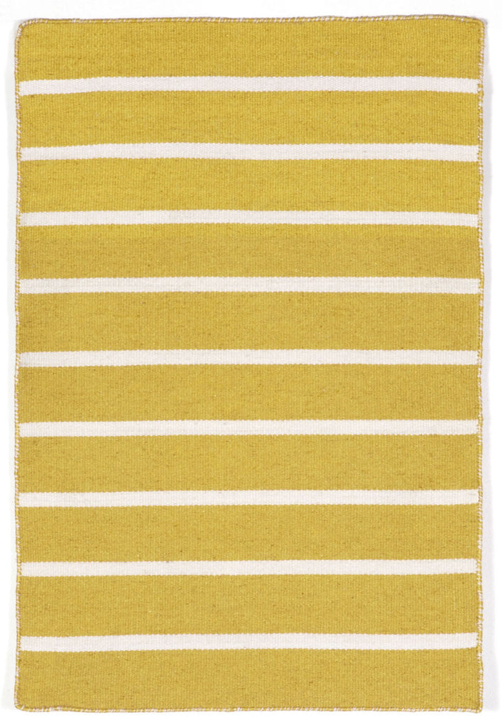 Trans Ocean Sorrento Pinstripe Yellow Area Rug 2' 0'' X 3' 0''