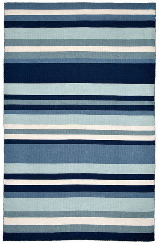 Trans Ocean Sorrento Tribeca Blue Area Rug main image