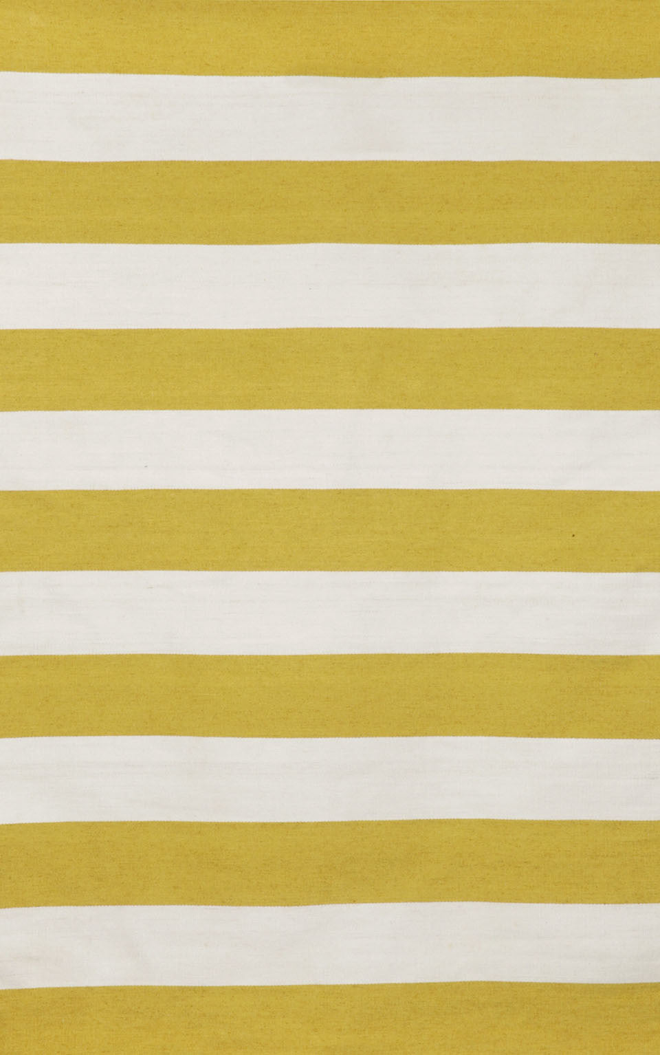Trans Ocean Sorrento Rugby Stripe Yellow Area Rug main image