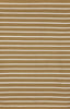 Trans Ocean Sorrento Pinstripe Khaki Area Rug main image